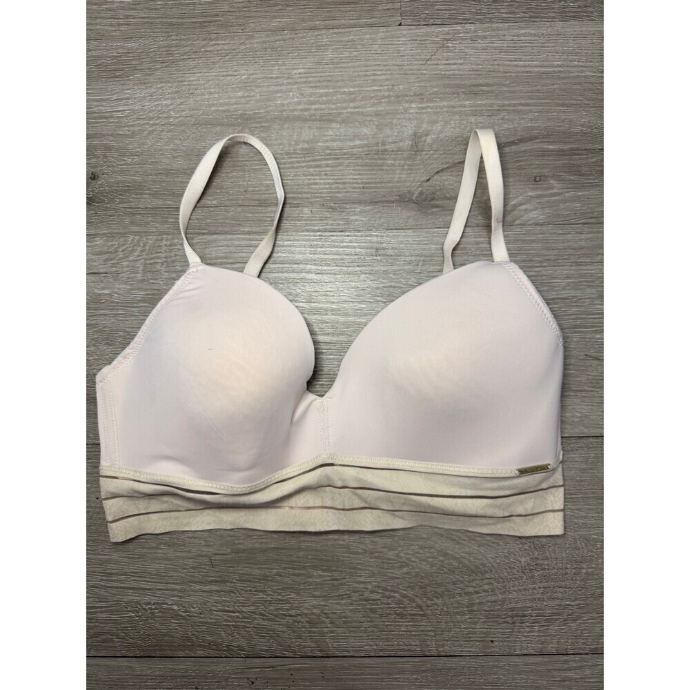 Vince Camuto Nude T Shirt Bra 34C Underwire Smooth Cup Support Band